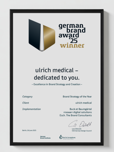 © ulrich medical. All rights reserved. Use, reproduction or transfer without express authorization is not permitted.